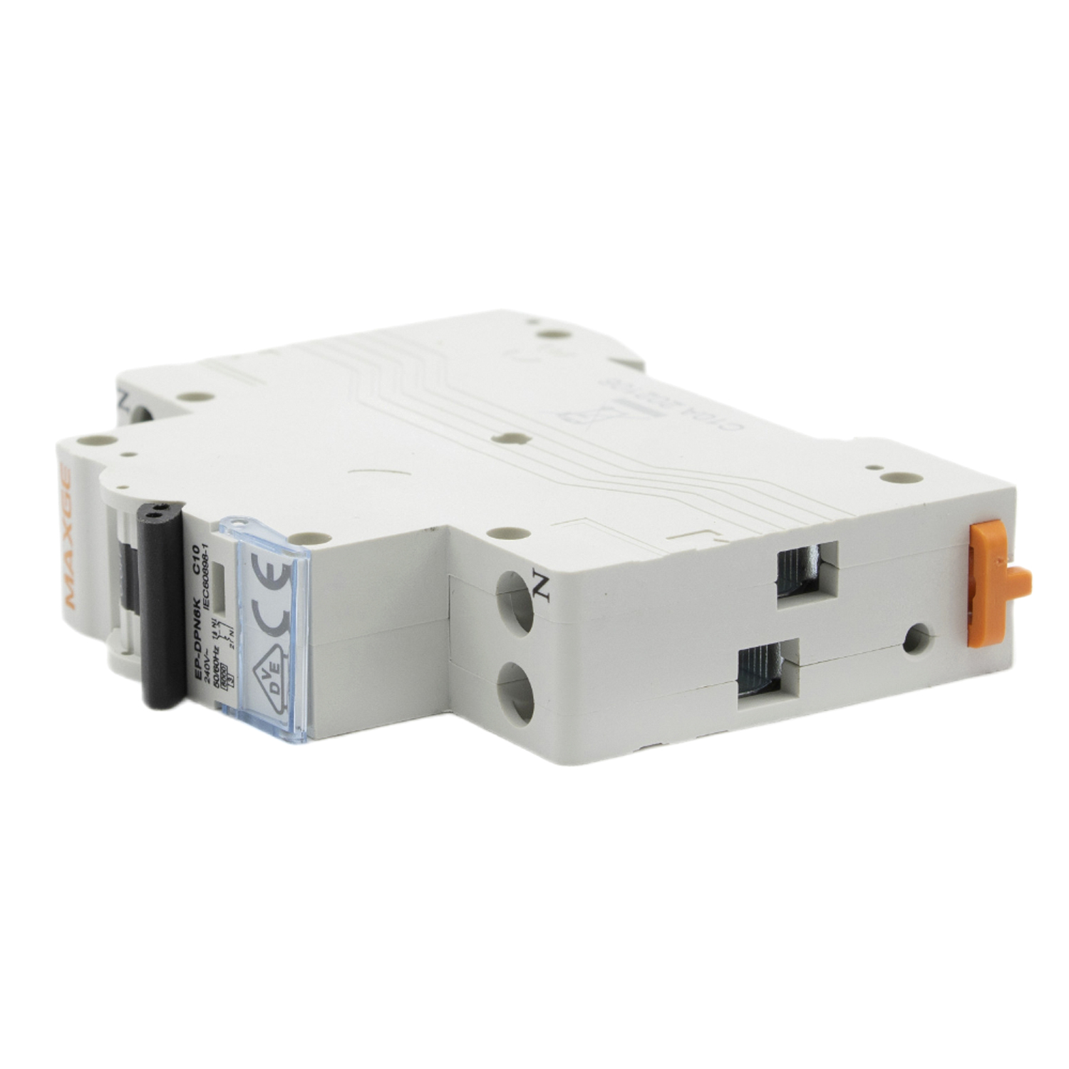Interruptor Automatico industrial monofasico 1P+N DPN  Blanco 16 A