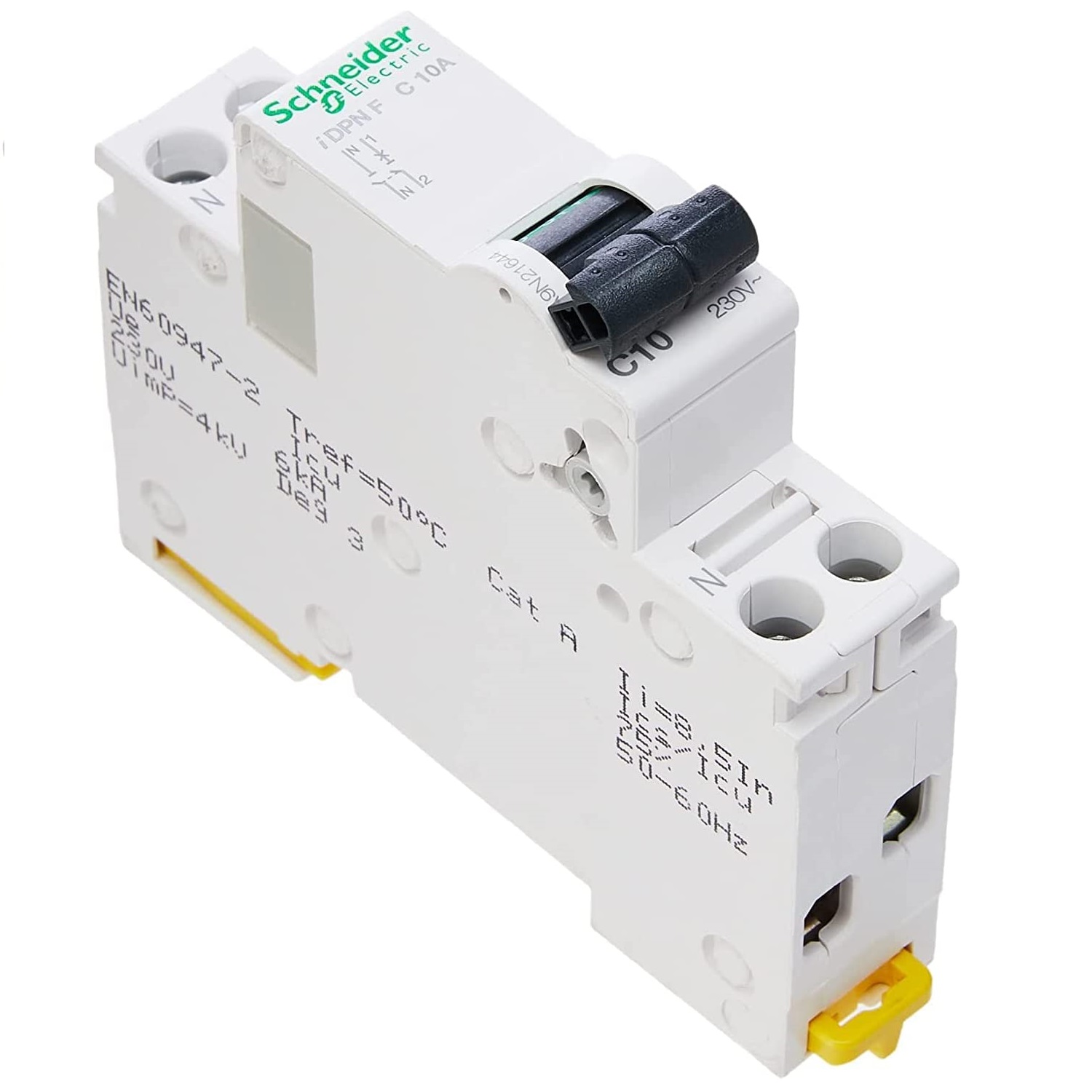 Interruptor automatico magnetotermico - iDPN F - 1P + N  Blanco 25 A