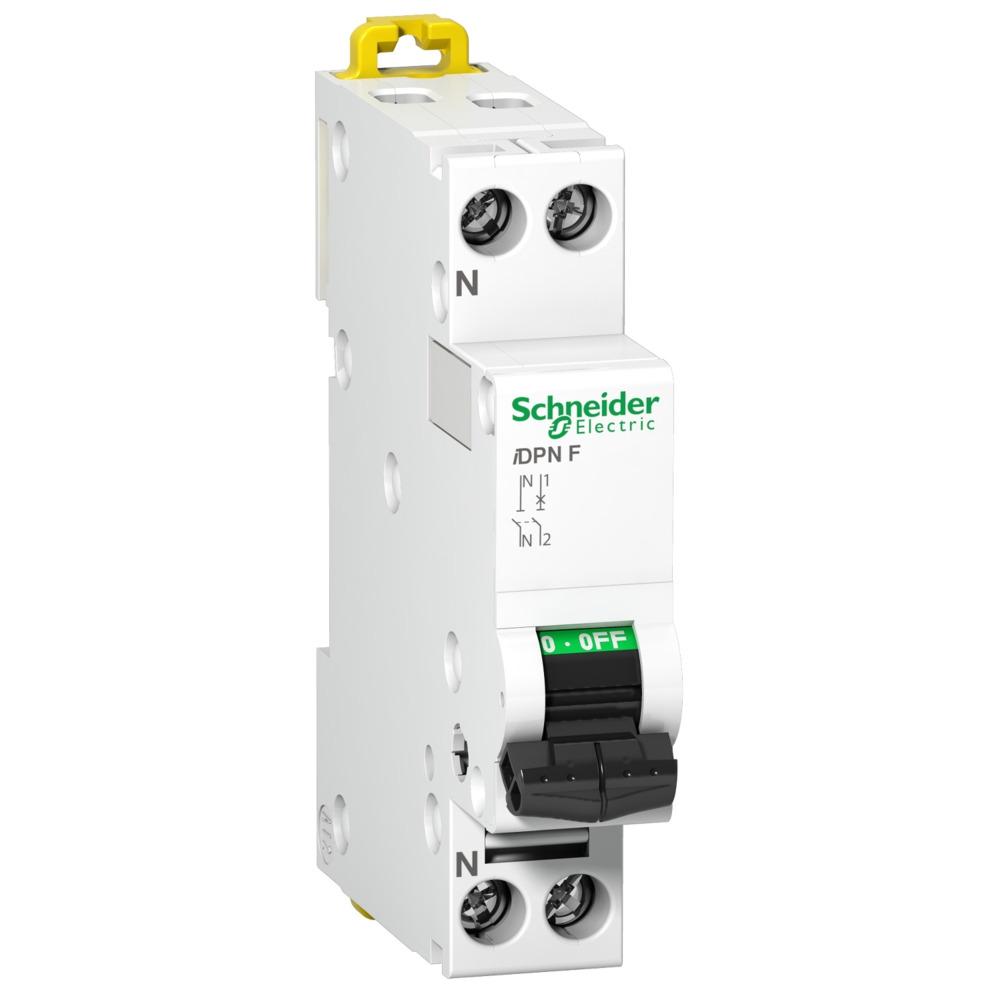 Interruptor automatico magnetotermico - iDPN F - 1P + N  Blanco 25 A