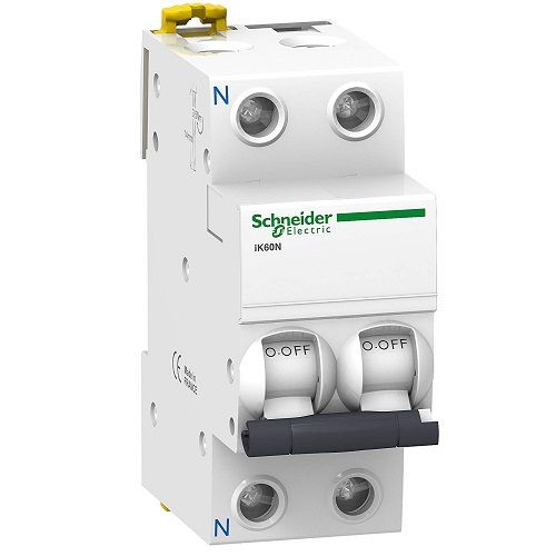 Interruptor automatico magnetotermico - iK60N - 1P + N  Blanco 20 A