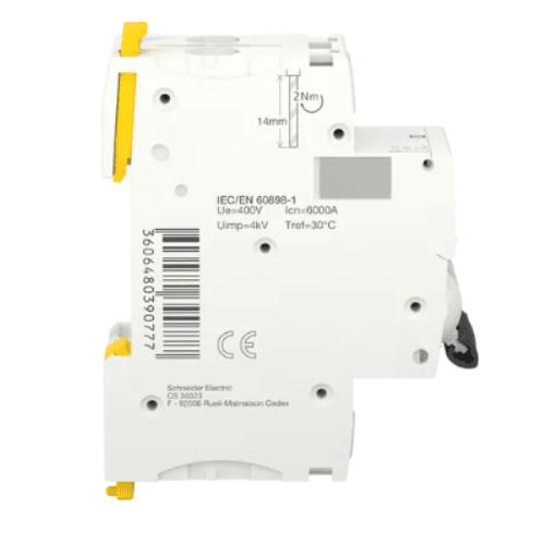 Interruptor automatico magnetotermico - iK60N - 2P  Blanco 10 A