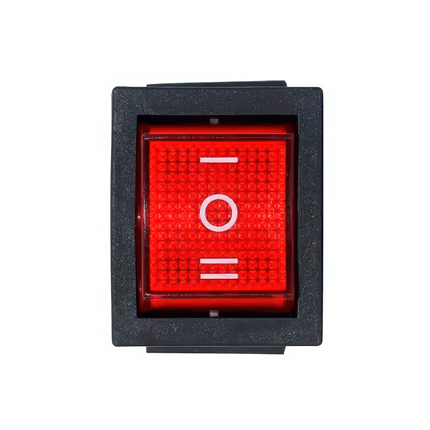 Interruptor basculante de 3 vias ON/OFF/ON Rojo 16 A  Rojo 16 A