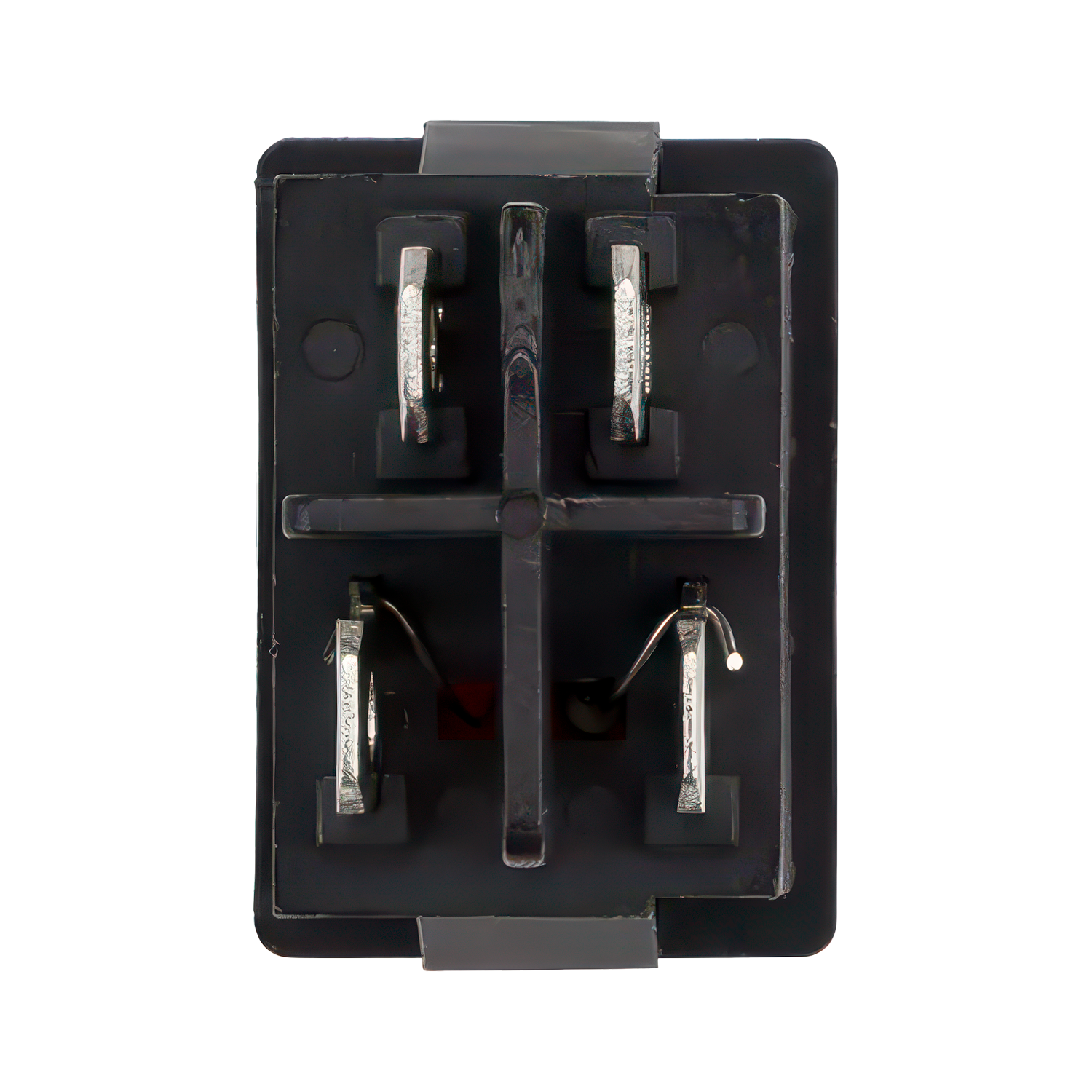 Interruptor basculante ON-OFF 4 vias 6 A NEGRO