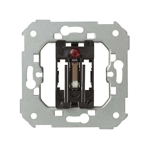 Interruptor conmutador tarjeta luminoso Simon 27 Play  Blanco