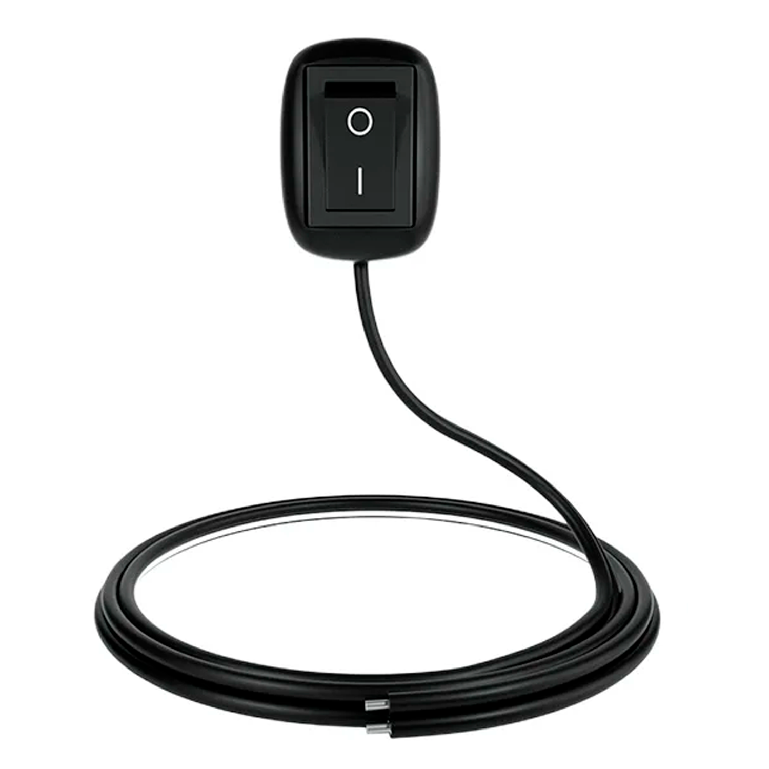 Interruptor De Coche DIY En Forma De Gota De Agua 12V  Negro