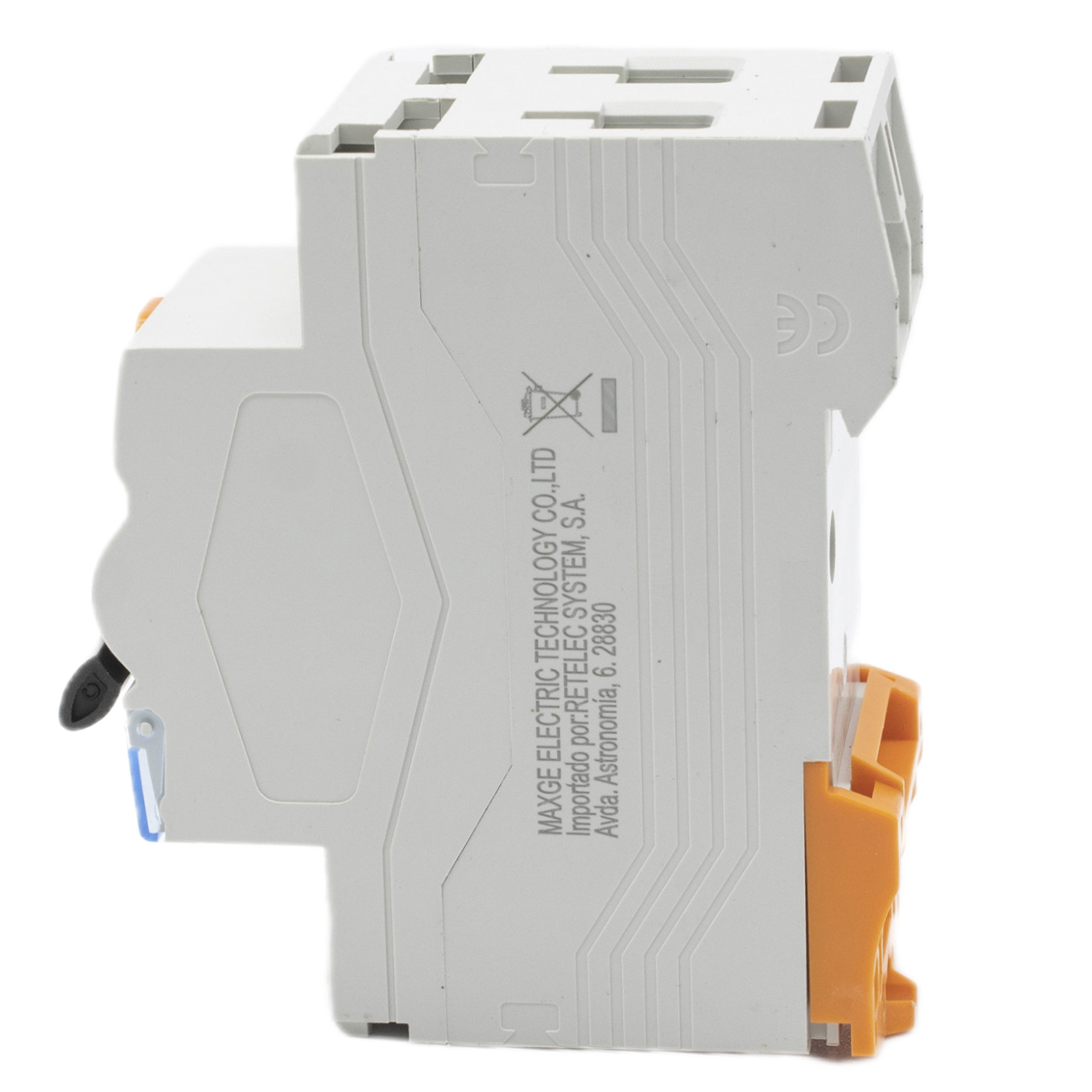 Interruptor diferencial industrial 2P-30mA-Clase AC-10kA  Blanco 25 A