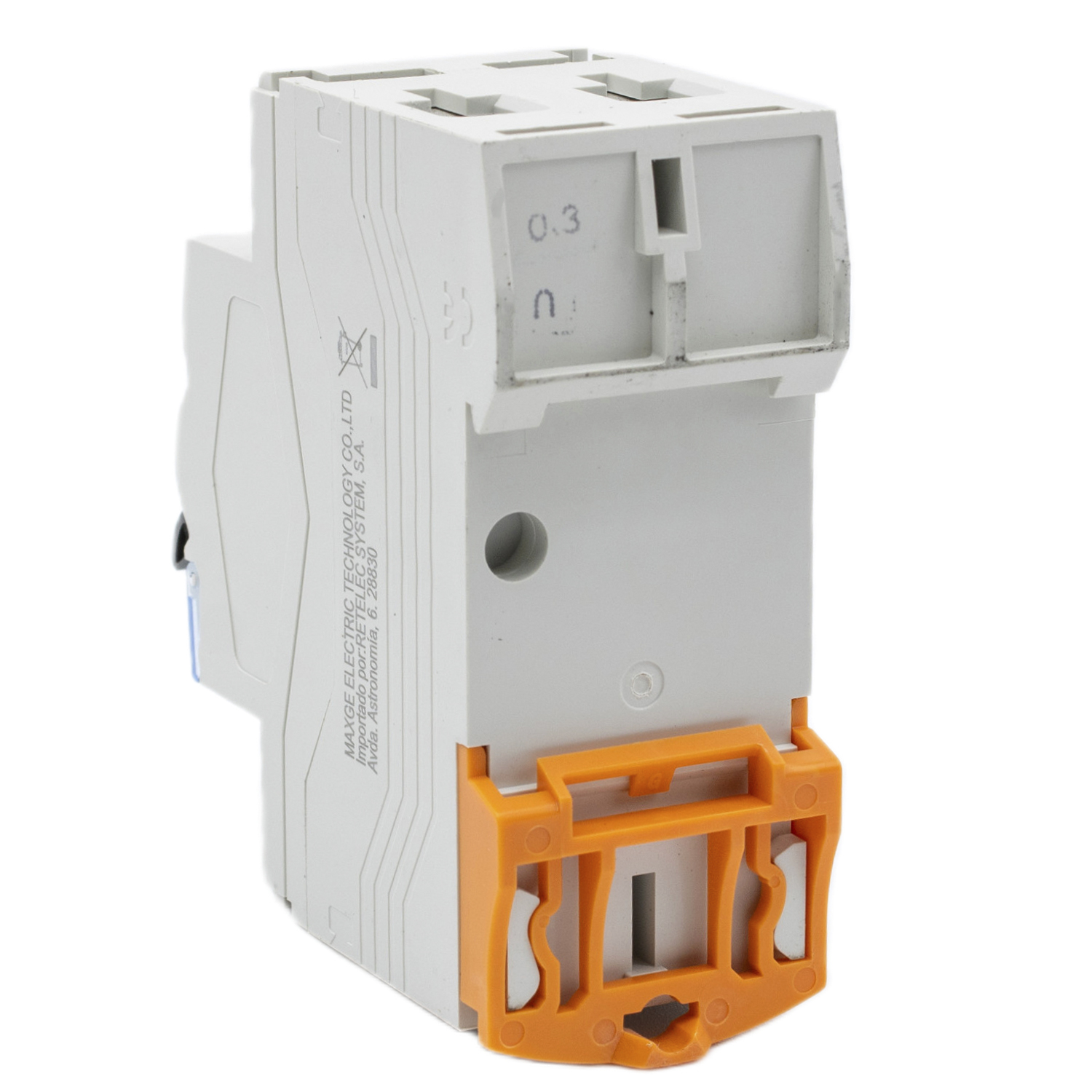 Interruptor diferencial industrial 2P-30mA-Clase AC-10kA  Blanco 25 A