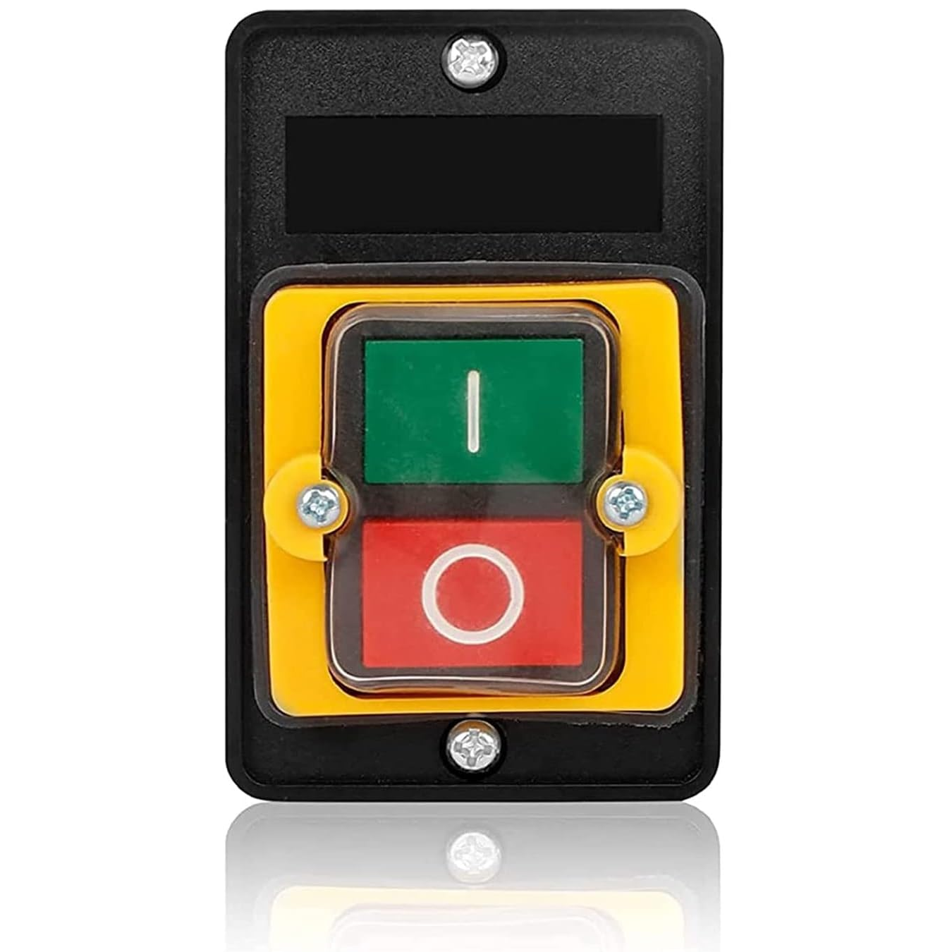 Interruptor KAO-5 empotrado impermeable on/off  Negro