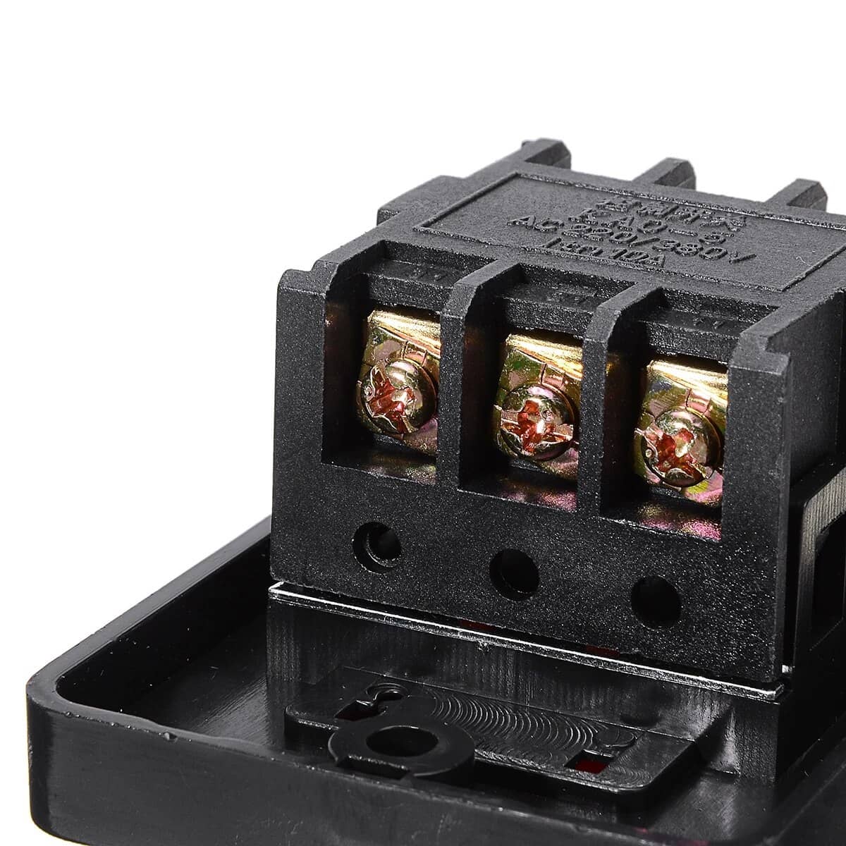 Interruptor KAO-5 empotrado impermeable on/off  Negro