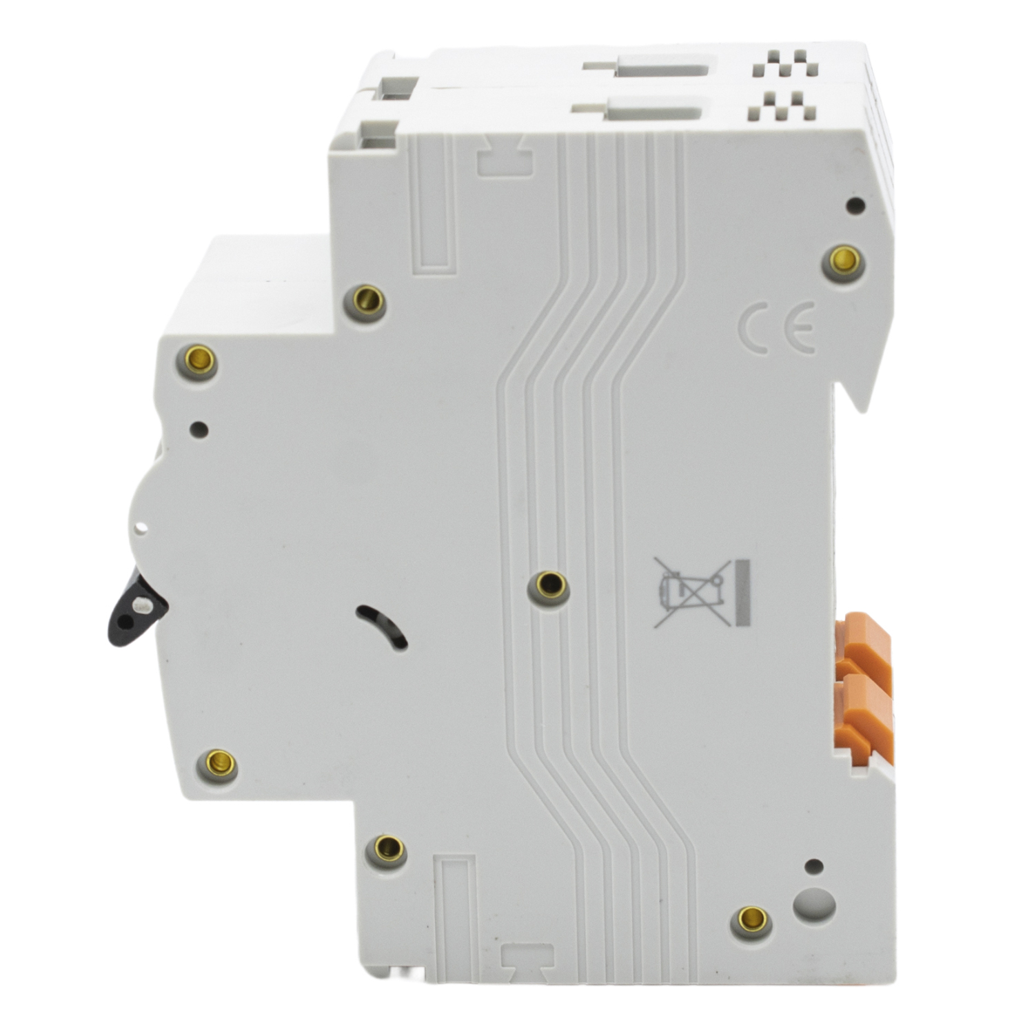 Interruptor magnetotermico residencial 1P + Neutro Curva C  Blanco 10 A