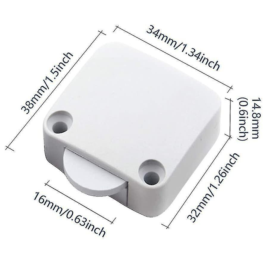 Interruptor para armarios 1A 250V  Blanco