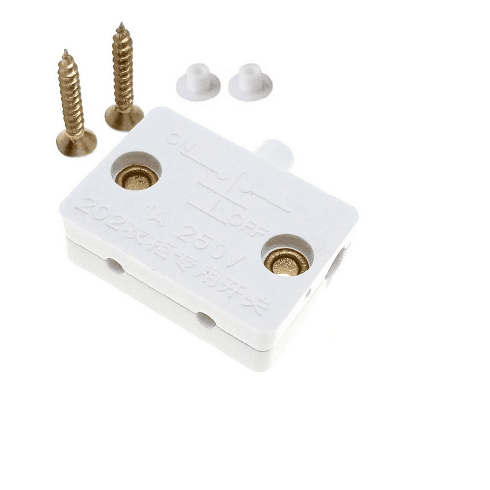 Interruptor para armarios  Blanco