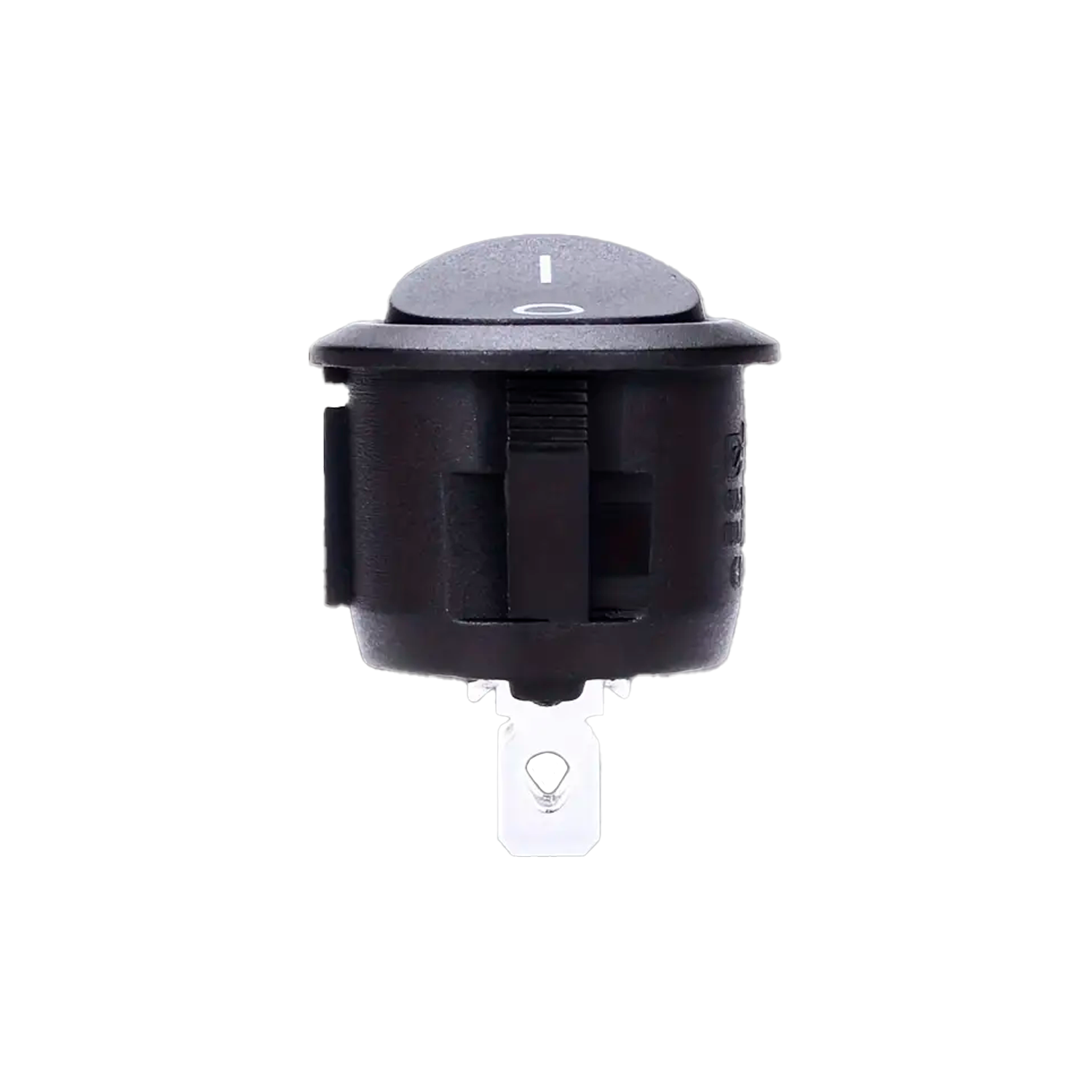 Interruptor redondo basculante de 2 vias ON/OFF   6 A
