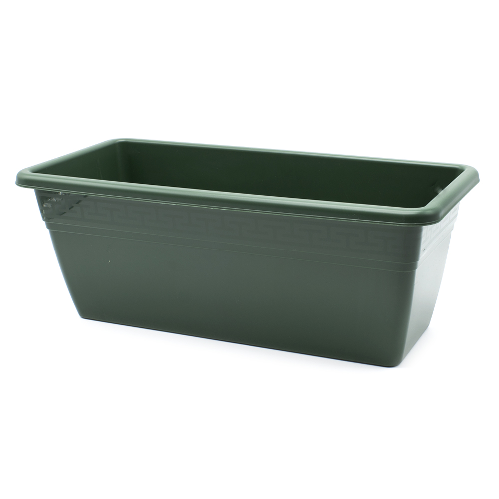 Jardinera plastico 40 cm Verde