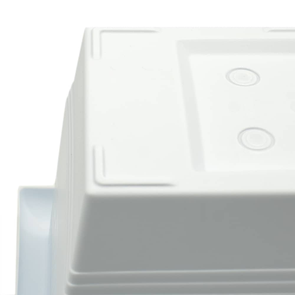Jardinera plastico 60 cm Blanco