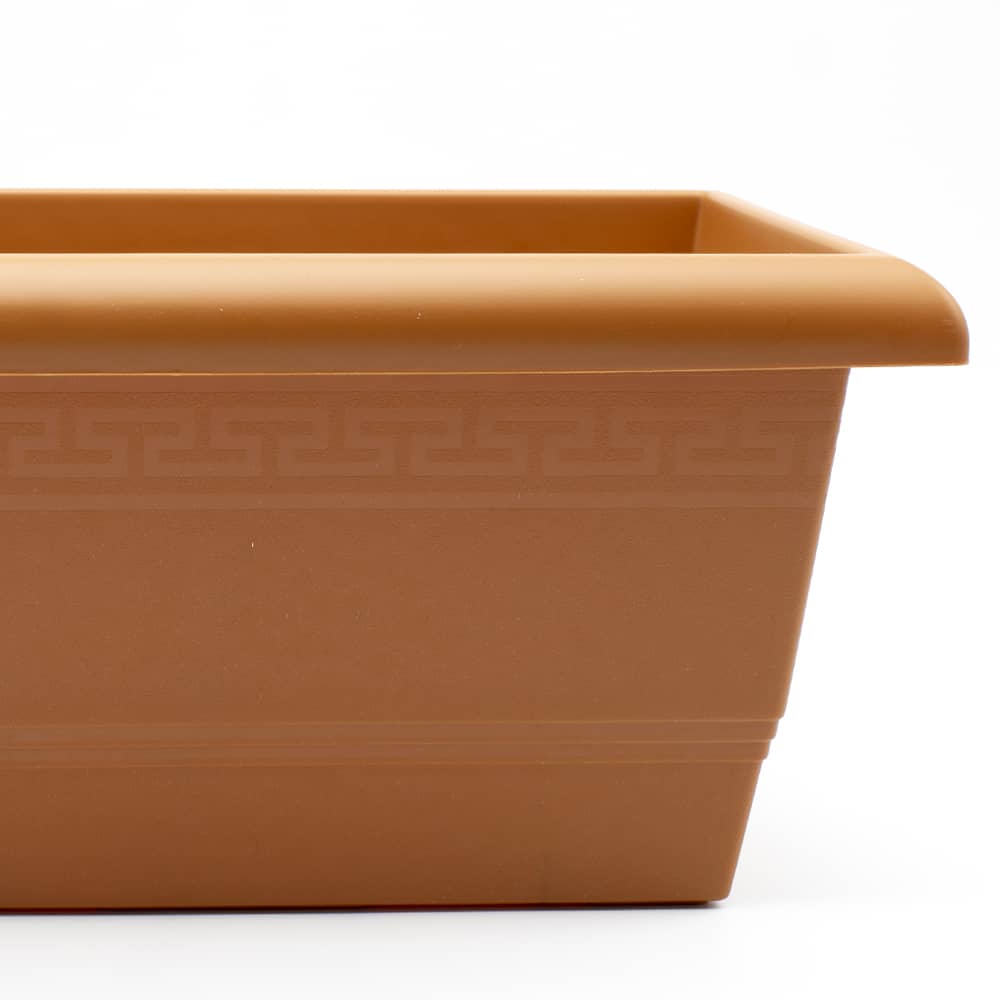 Jardinera plastico 50 cm Marron