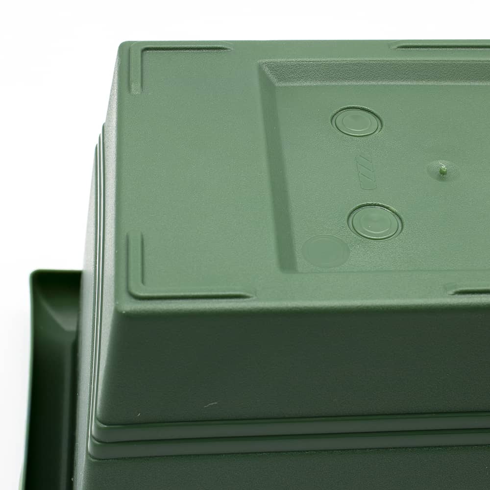 Jardinera plastico 50 cm Verde
