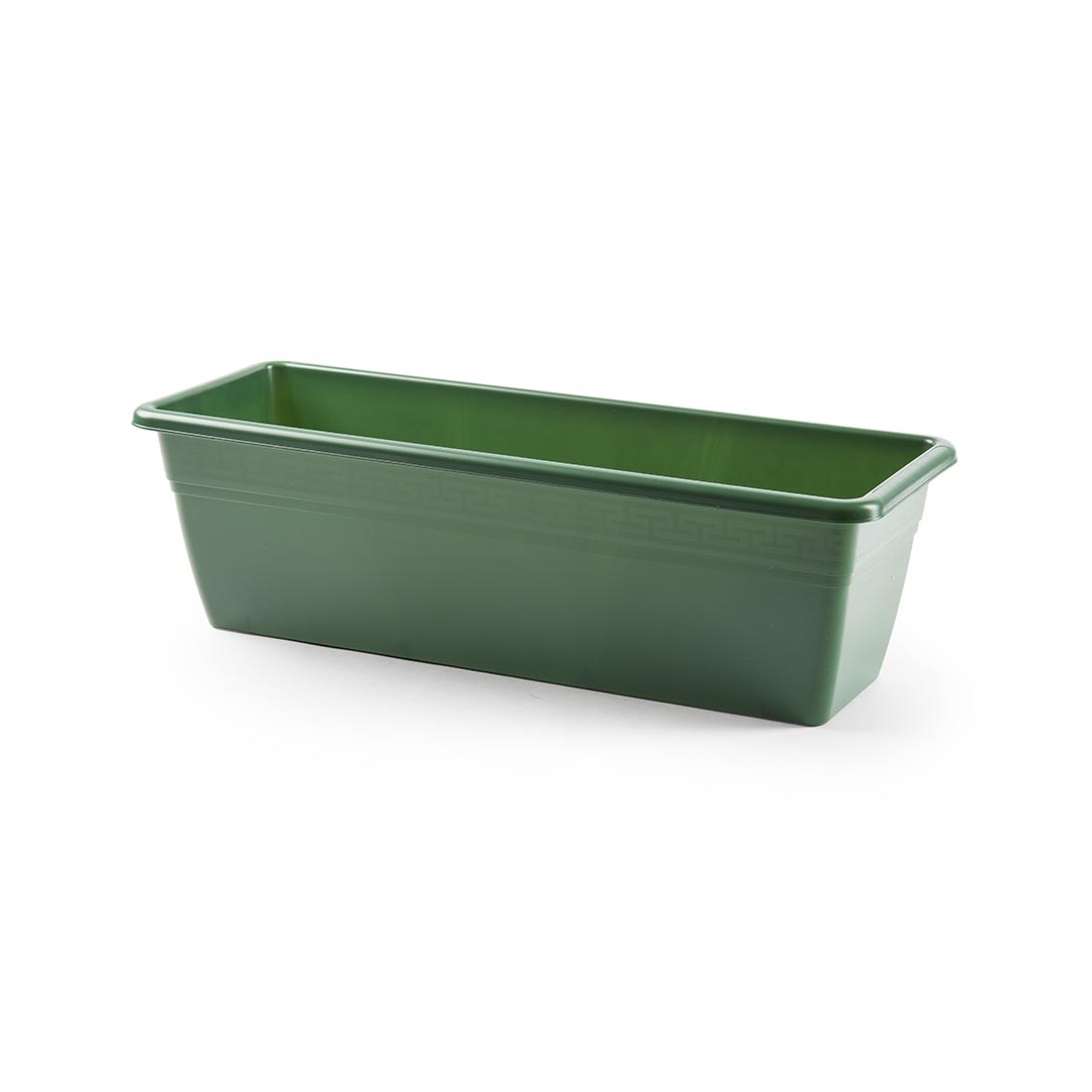 Jardinera plastico 50 cm Verde