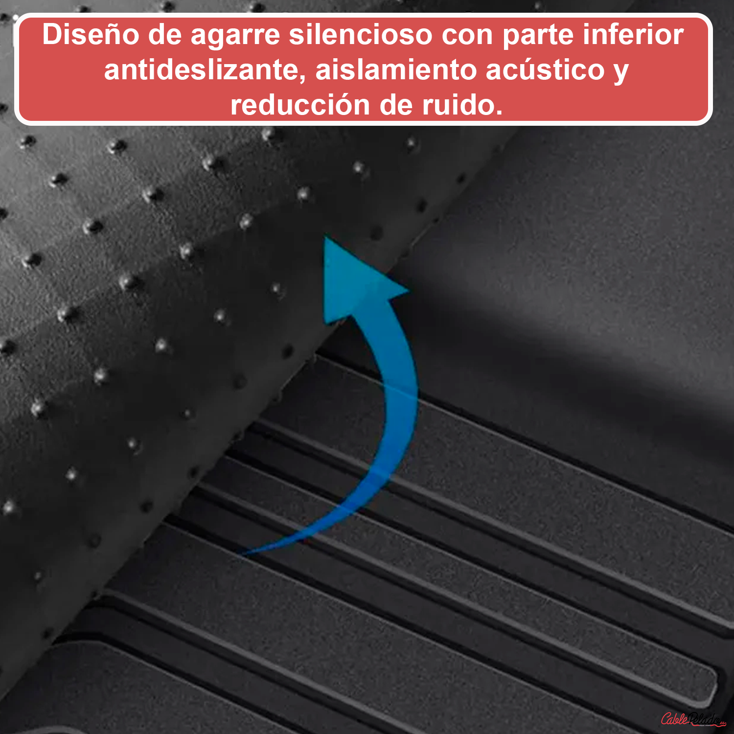 Juego Alfombrillas De Goma Universales Para Coche V3  Negro