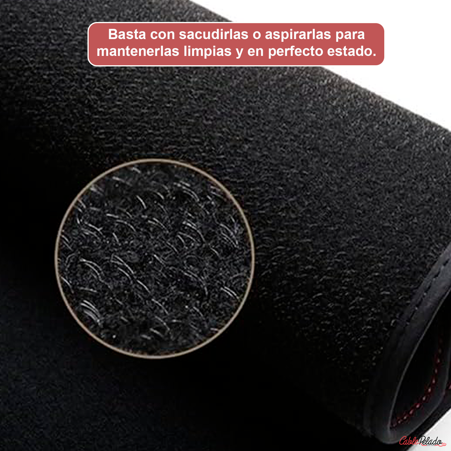 Juego Alfombrillas De Moqueta Universales Para Coche V2  Negro