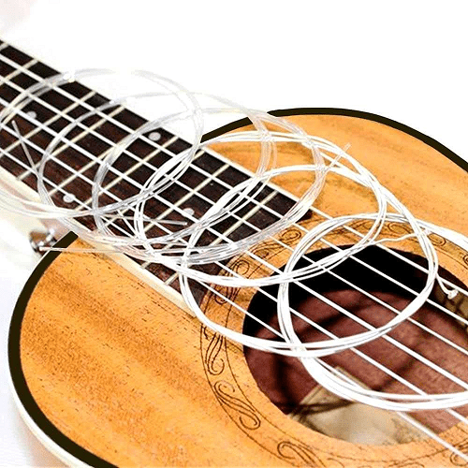 Juego de cuerdas para guitarra clasica Española metalica