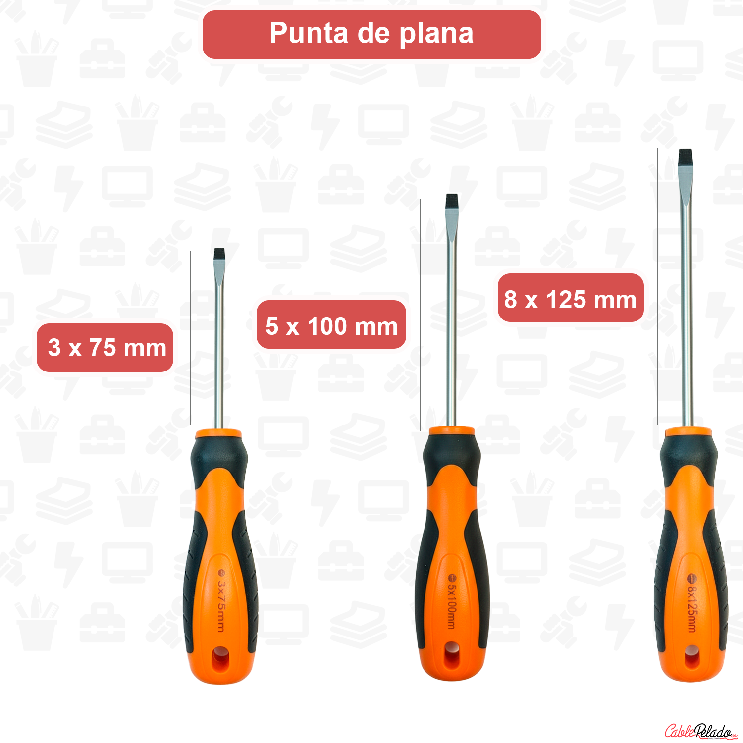 Juego de destornilladores 5pcs