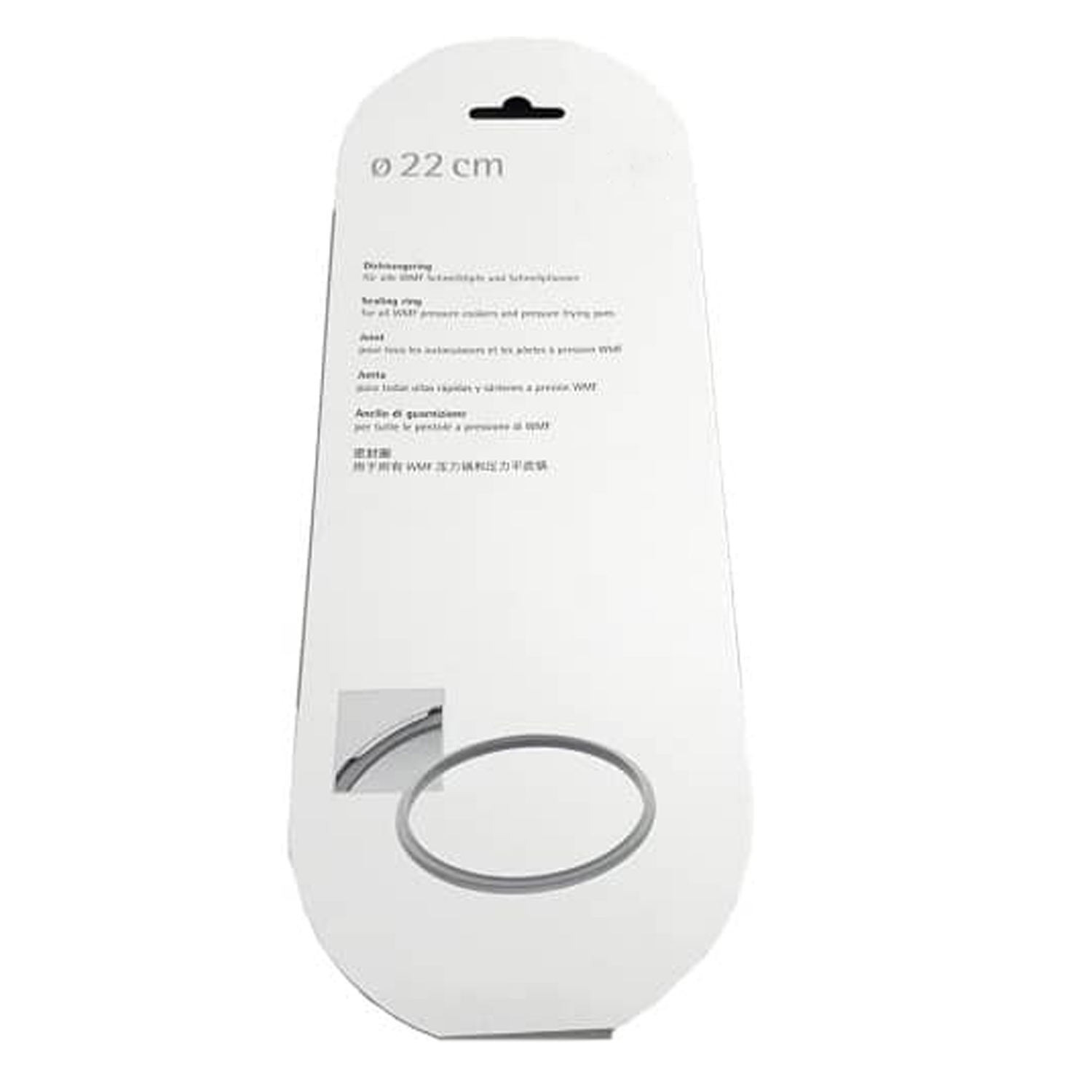 Junta silicona para tapa olla de cocción Perfect 22 cm Gris