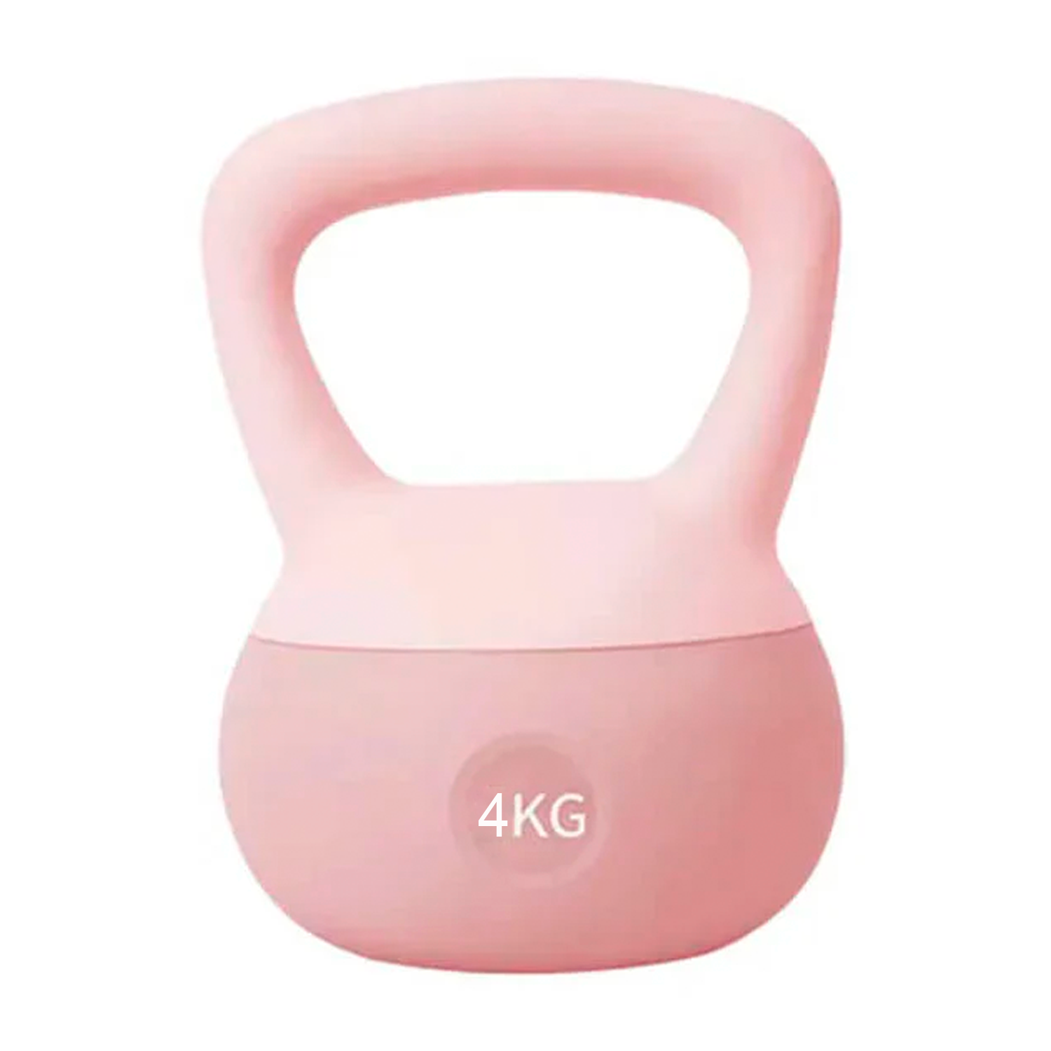 Kettlebell Pesa rusa 4KG  Rosa claro