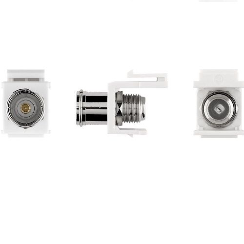 Keystone conector antena-satelite  Blanco