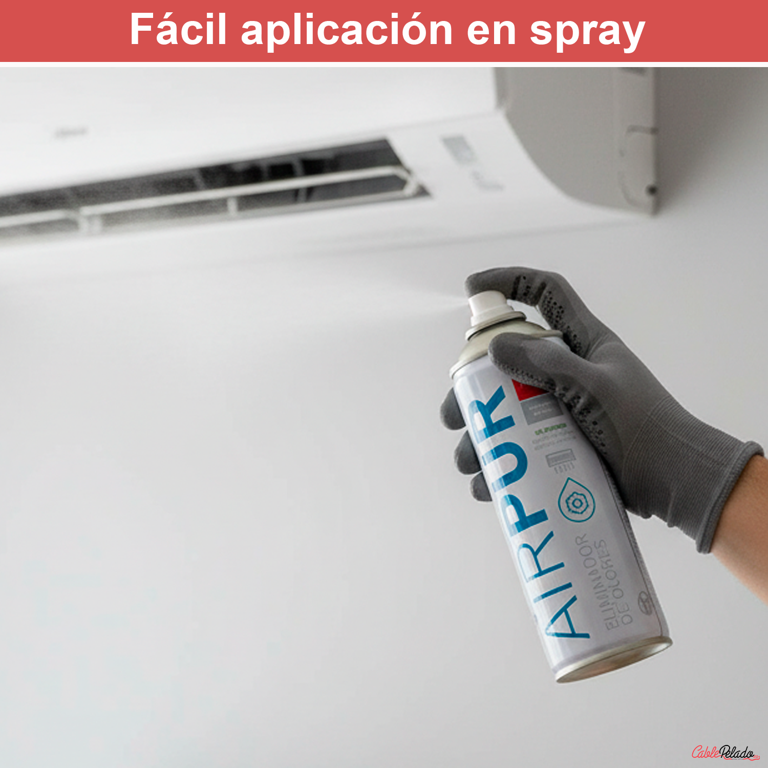 KIT AIRNET & AIRPUR SPRAY Tratamiento Bactericida-Fungicida-Eliminador de Olores para Sistemas de HV