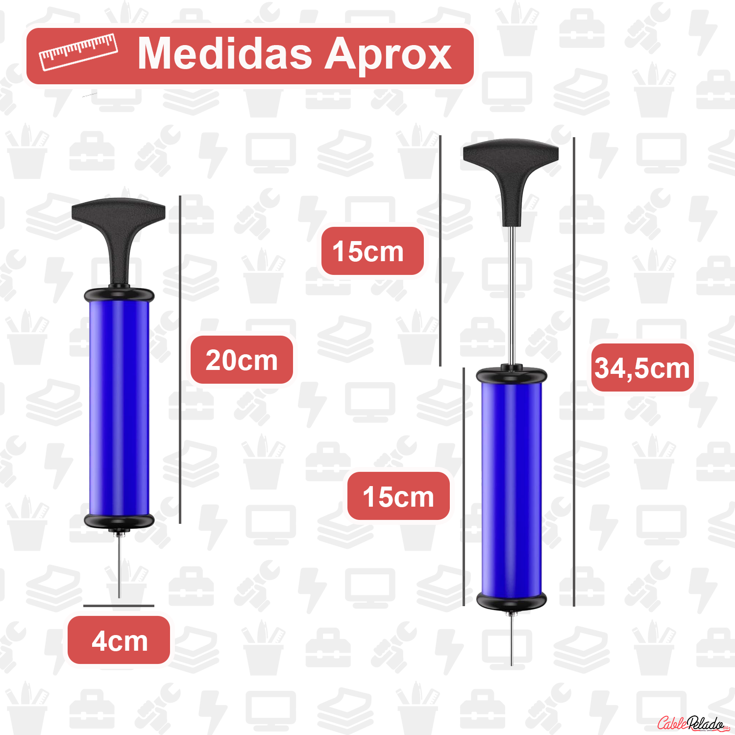 Kit De Inflado  Azul