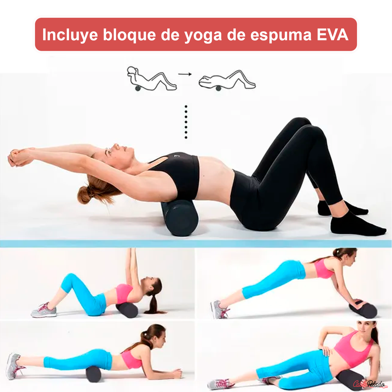Kit De Yoga  Negro