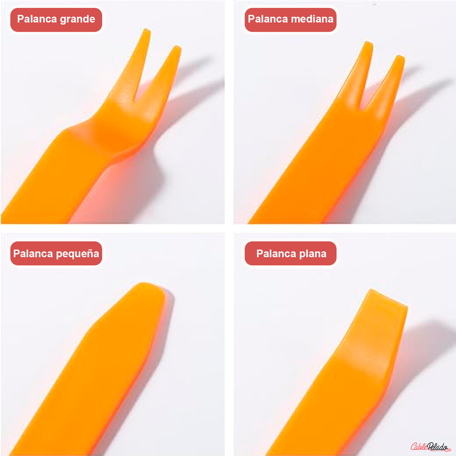 Kit herramientas desmontar salpicadero radio coche