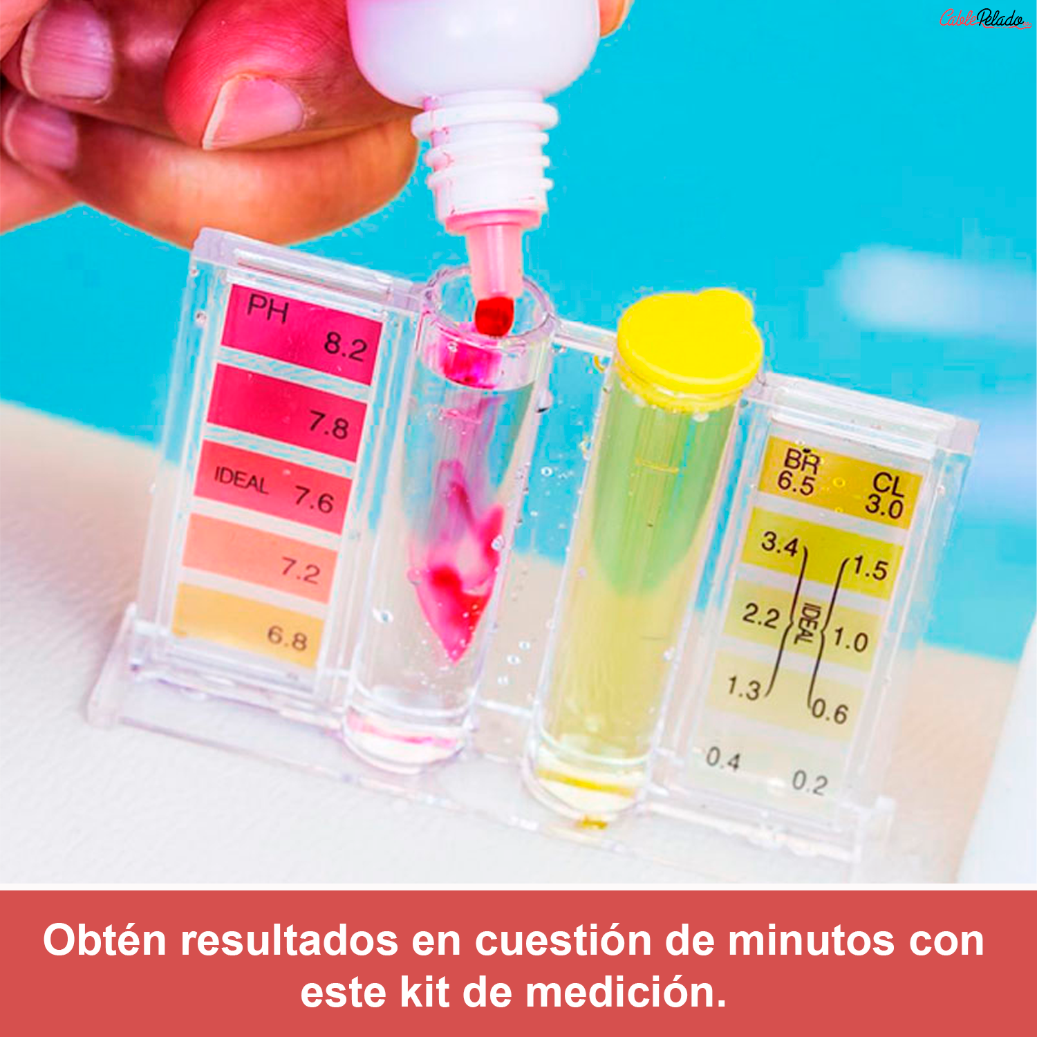 Kit Medidor De Cloro Y PH