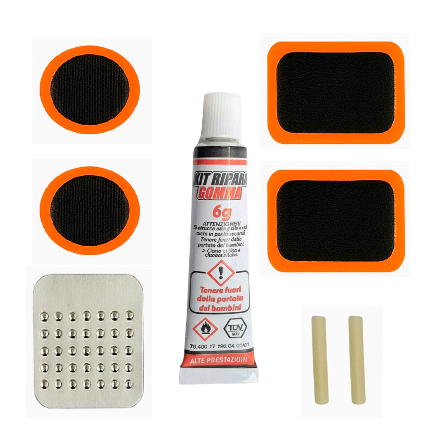 Kit Repara Pinchazo 8 piezas