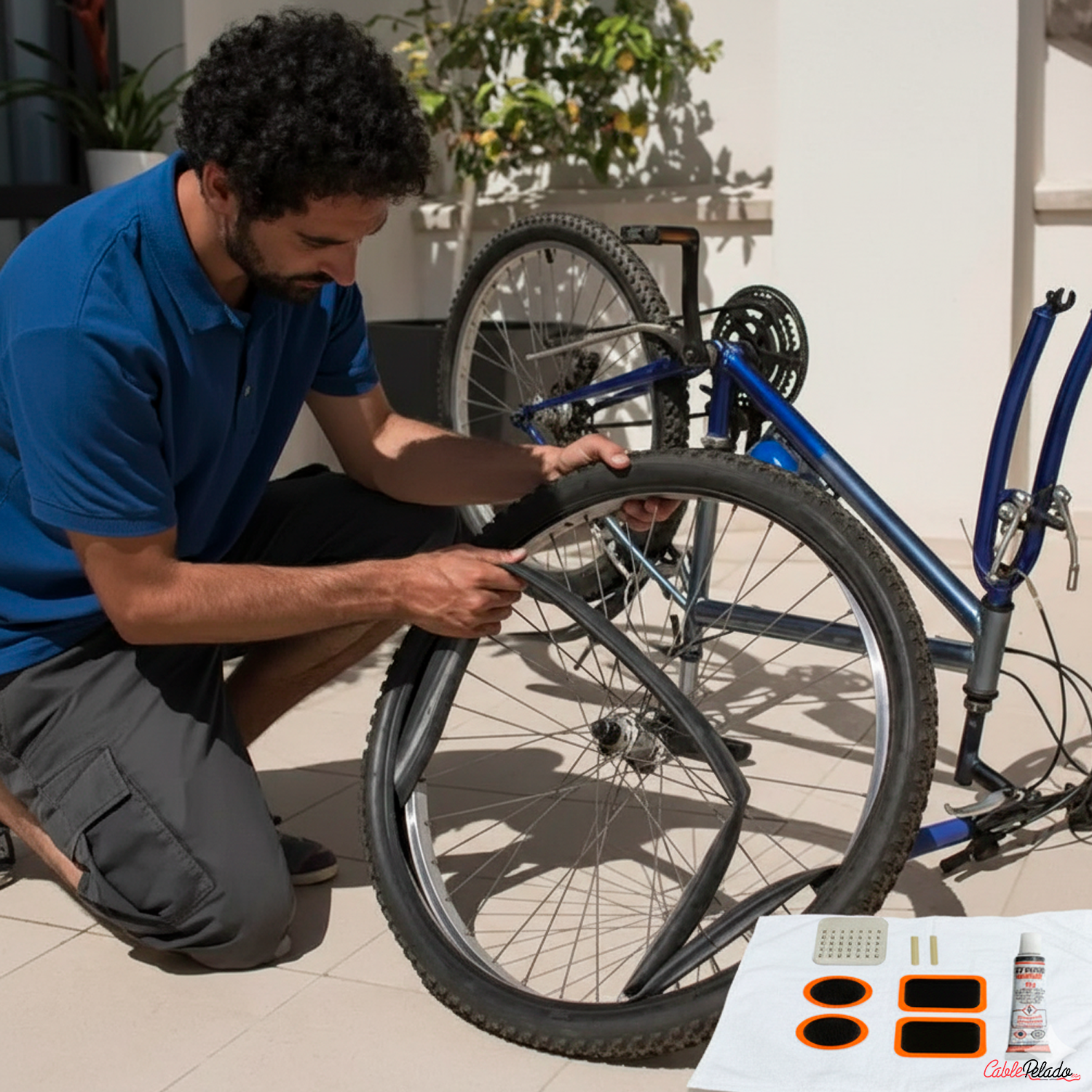 Kit Repara Pinchazo 8 piezas