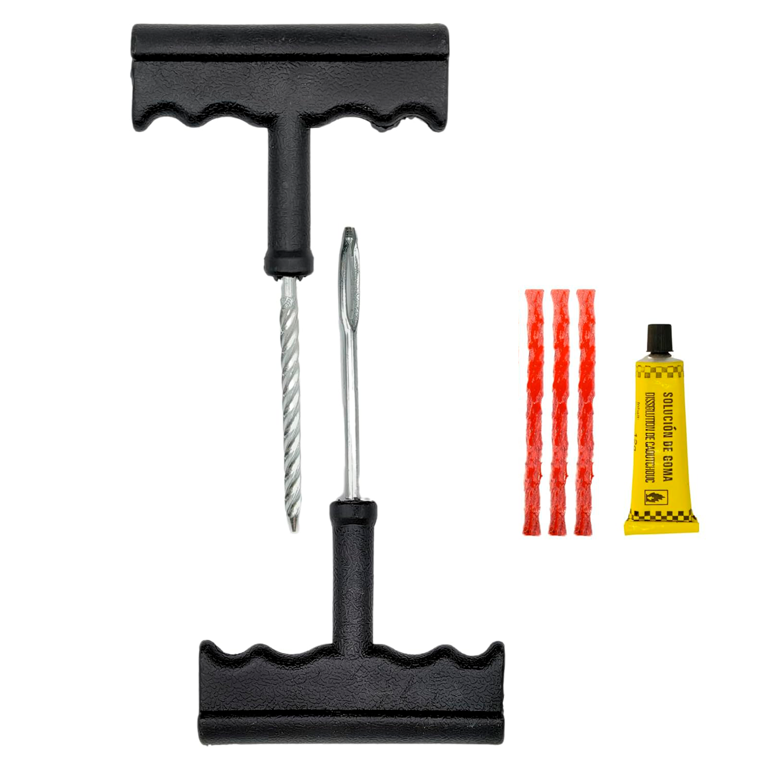Kit Reparación Pinchazos Neumáticos