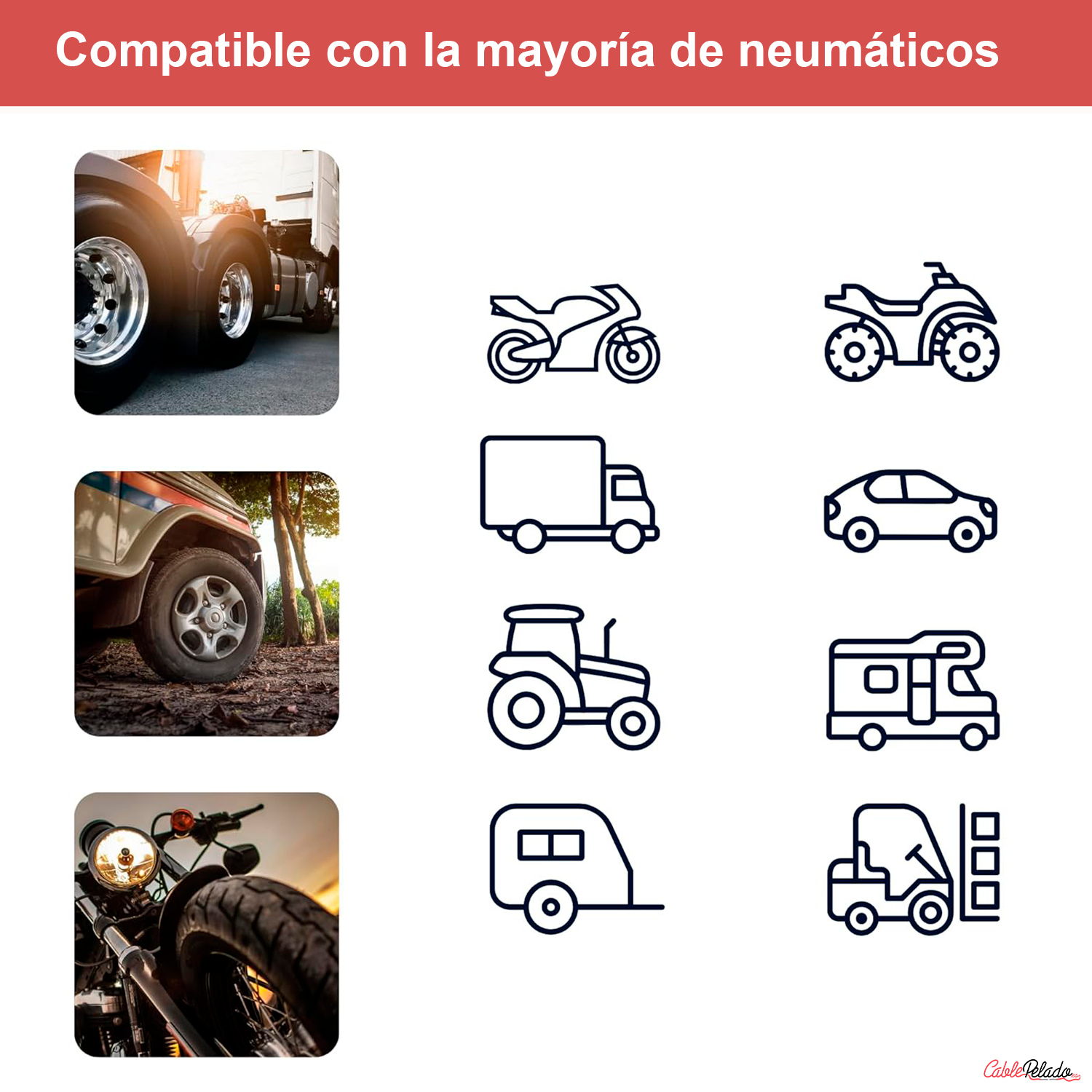 Kit Reparación Pinchazos Neumáticos