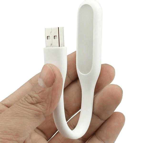 Lampara led flexible USB para portatil  Blanco