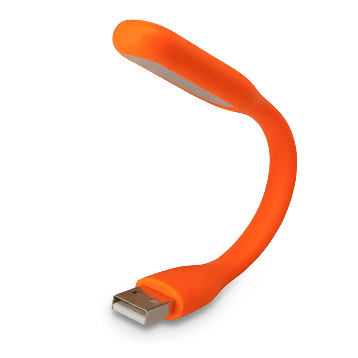 Gastos de envío diamante traicionar Lampara led flexible USB para portatil Naranja