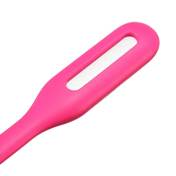 Lampara led flexible USB para portatil  Rosa