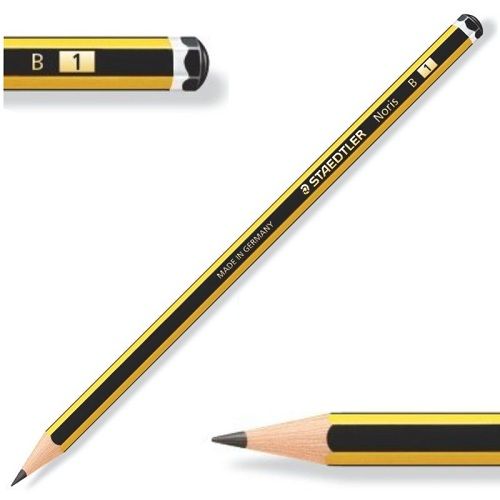 Lapiz noris Staedtler n1 B  Negro