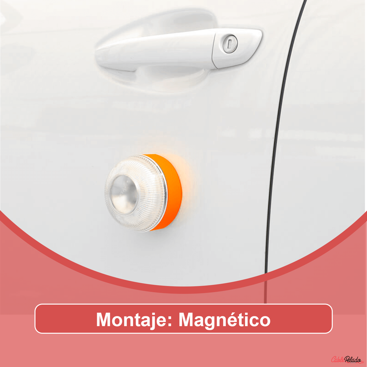 Luz De baliza De Emergencia para coche V16 Sin GPS