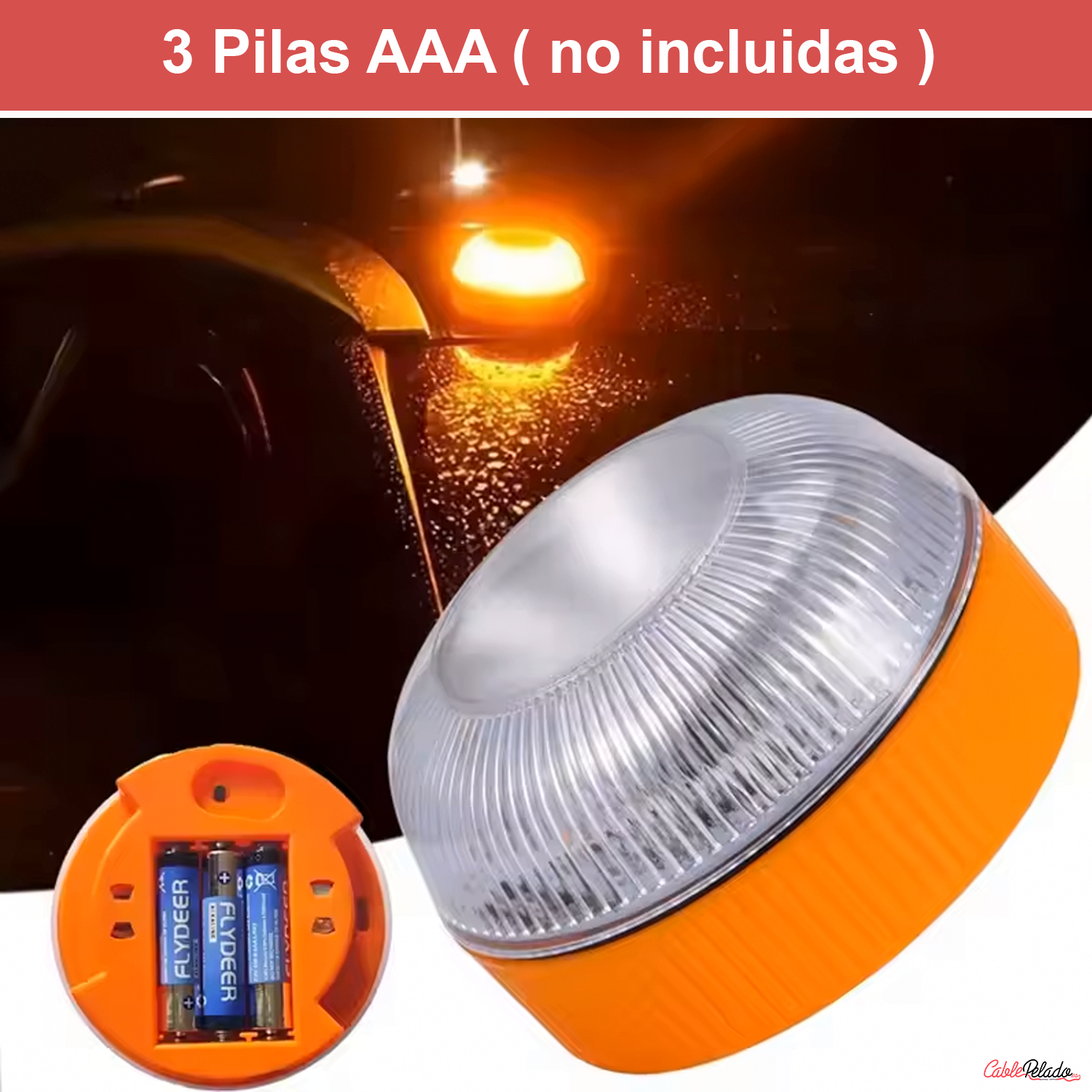 Luz De baliza De Emergencia para coche V16 Sin GPS