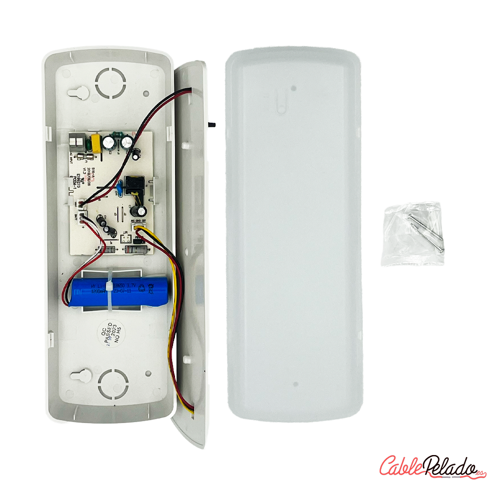 Luz de Emergencia LED 300lm  Blanco