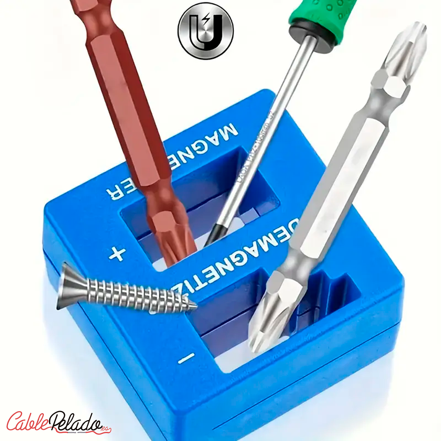 Magnetizador Y Desmagnetizador Destornilladores  Azul