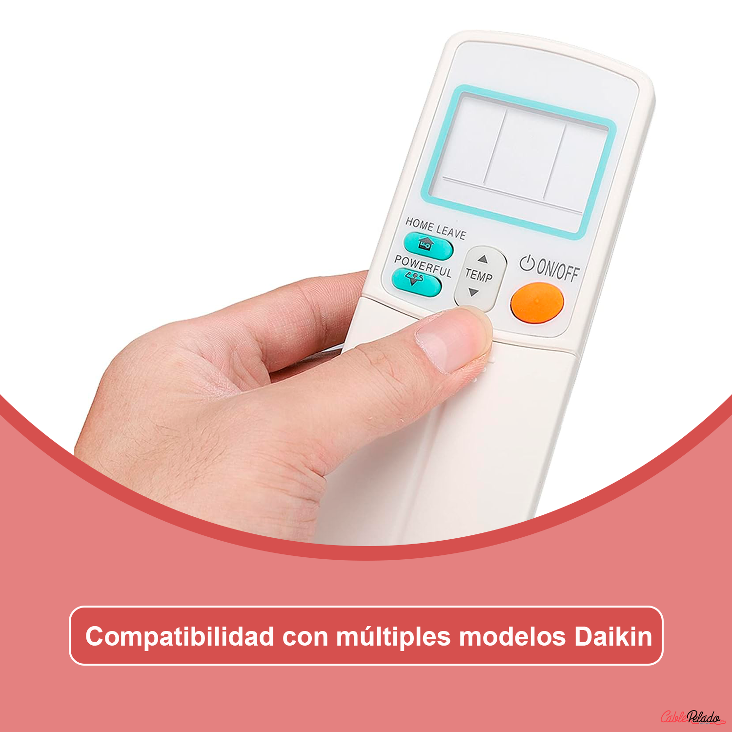 Mando Universal para Aire Acondicionado Daikin