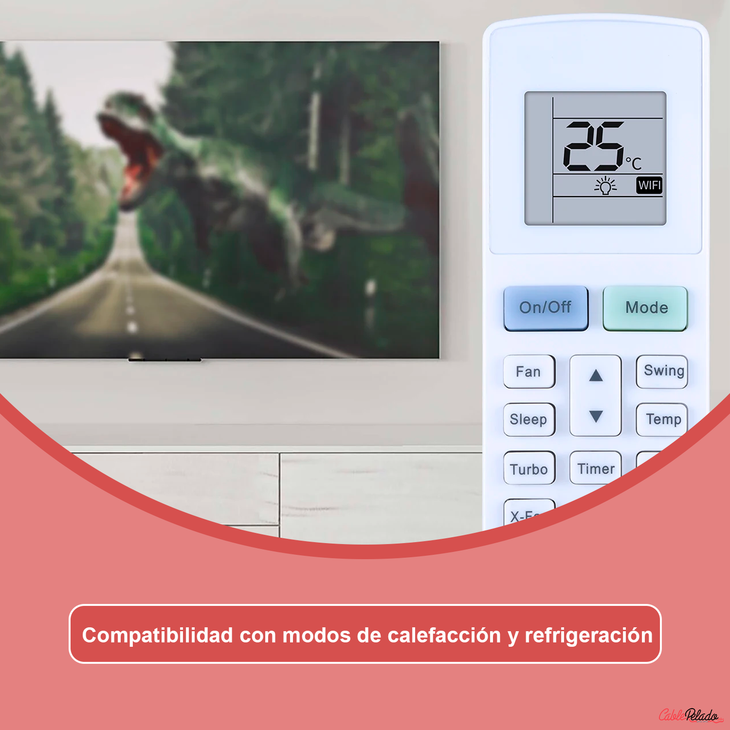 Mando Universal para Aire Acondicionado DAITSU