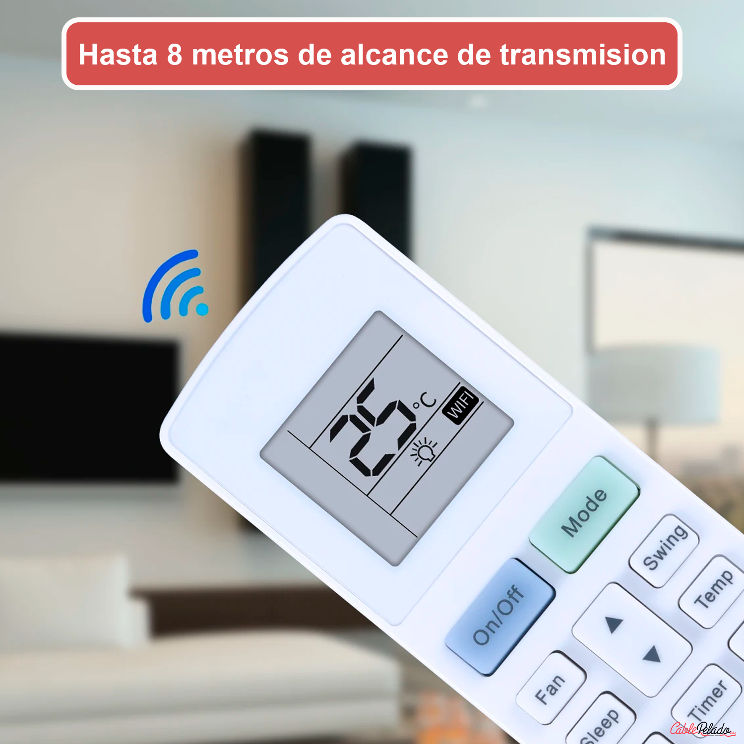 Mando Universal para Aire Acondicionado DAITSU
