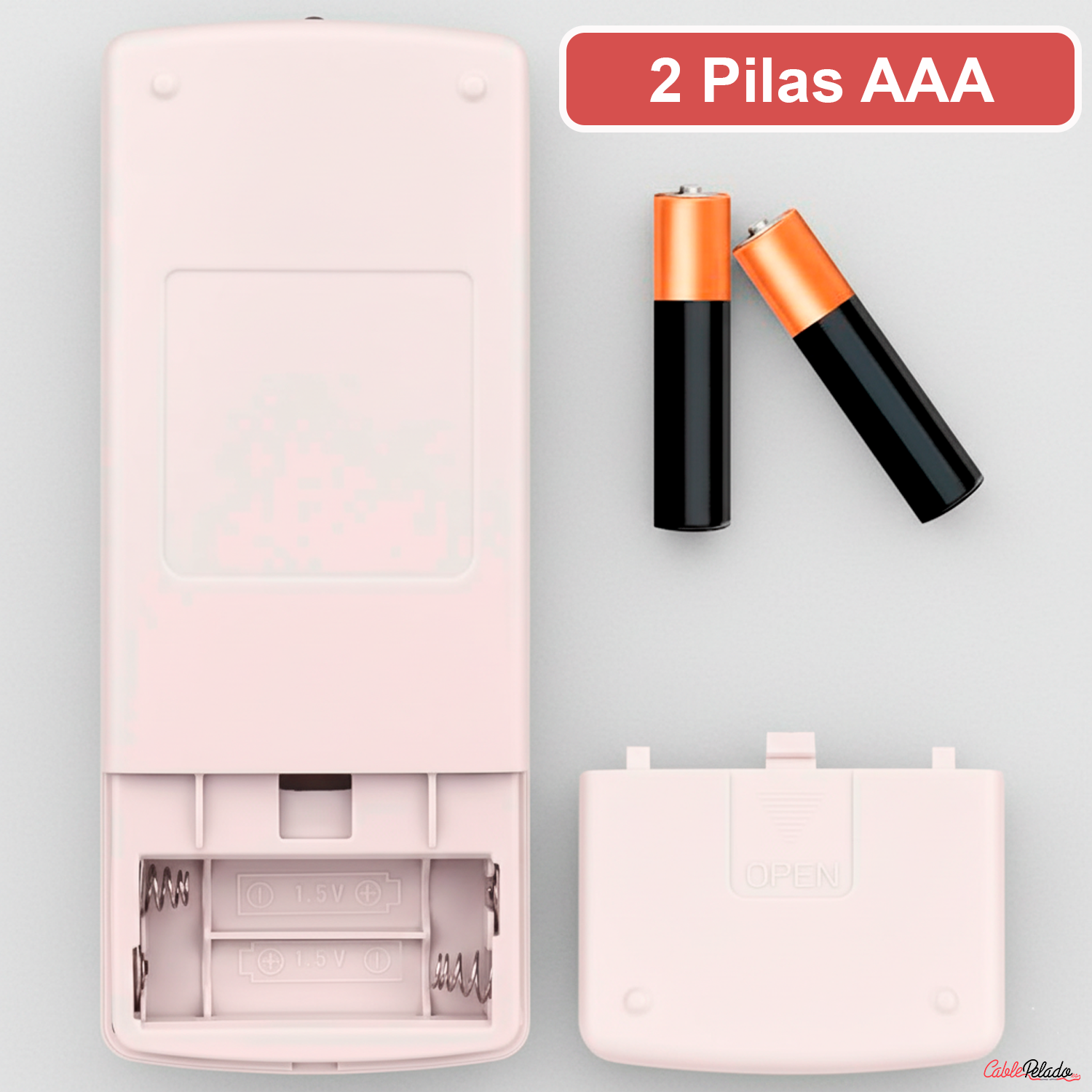 Mando Universal para Aire Acondicionado Fujitsu V2  Blanco